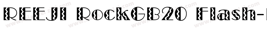 REEJI RockGB20 Flash字体转换